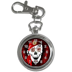 Funny Happy Skull Key Chain Watches by FantasyWorld7