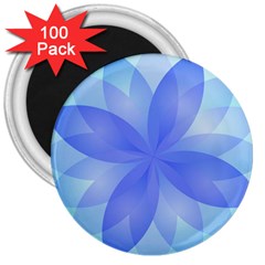 Abstract Lotus Flower 1 3  Magnets (100 Pack) by MedusArt