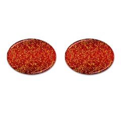 Glitter 3 Cufflinks (oval) by MedusArt