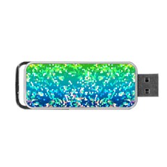 Glitter 4 Portable Usb Flash (one Side) by MedusArt