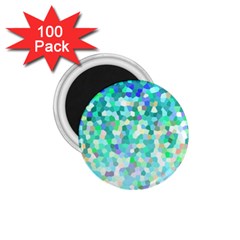 Mosaic Sparkley 1 1 75  Magnets (100 Pack)  by MedusArt