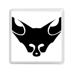 Black Fox Logo Memory Card Reader (square)  by carocollins