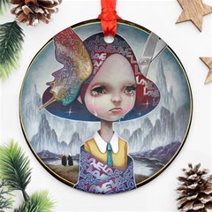 World Peace Ornament (round)  by YOSUKE