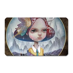 World Peace Magnet (rectangular) by YOSUKE