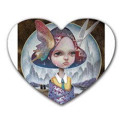 World Peace Heart Mousepads by YOSUKE