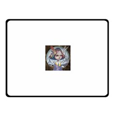 World Peace Fleece Blanket (small) by YOSUKE