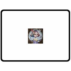 World Peace Double Sided Fleece Blanket (large)  by YOSUKE