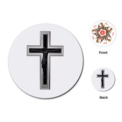 Christian Cross Playing Cards (round) by igorsin