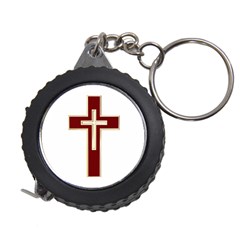 Red Christian Cross Measuring Tape by igorsin