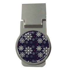 Snowflake Money Clips (round)  by Kathrinlegg