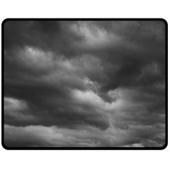 Storm Clouds 1 Fleece Blanket (medium)  by trendistuff