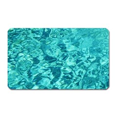 Turquoise Water Magnet (rectangular) by trendistuff