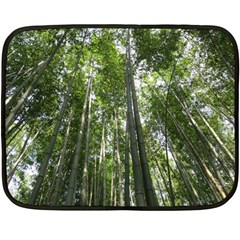 Bamboo Grove 1 Fleece Blanket (mini) by trendistuff