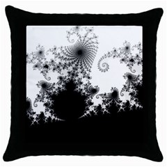 Fractal Throw Pillow Cases (black) by trendistuff