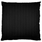 BLACK HONEYCOMB Standard Flano Cushion Cases (Two Sides)  Front