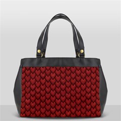 Red Reptile Skin Office Handbags (2 Sides)  by trendistuff