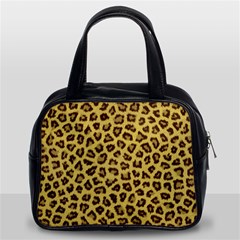 Leopard Fur Classic Handbags (2 Sides) by trendistuff