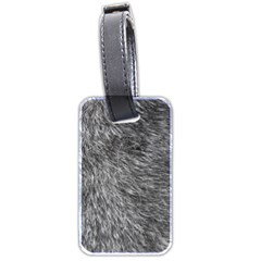 Grey Wolf Fur Luggage Tags (two Sides) by trendistuff