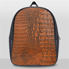 Alligator Skin School Bags(large)  by trendistuff