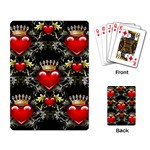 King of Hearts Playing Card Back