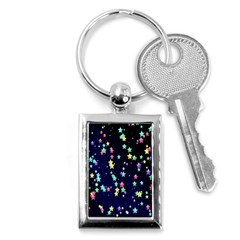 Pretty Stars Pattern Key Chains (rectangle)  by LovelyDesigns4U