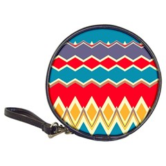 Chevrons And Rhombus			classic 20-cd Wallet by LalyLauraFLM