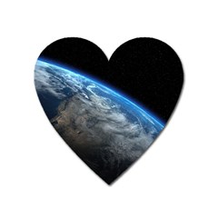 Earth Orbit Heart Magnet by trendistuff