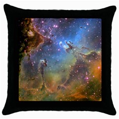 Eagle Nebula Throw Pillow Cases (black) by trendistuff