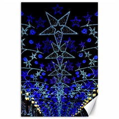 Christmas Stars Canvas 24  X 36  by trendistuff