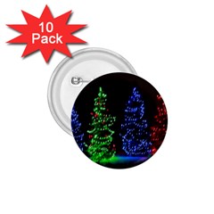 Christmas Lights 1 1 75  Buttons (10 Pack) by trendistuff