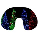 CHRISTMAS LIGHTS 1 Travel Neck Pillows Front