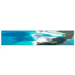 Whitehaven Beach 2 Flano Scarf (small)  by trendistuff