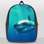 GREAT WHITE SHARK 1 School Bags(Large)  Front