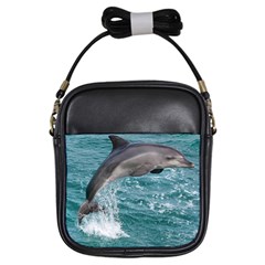 Dolphin Girls Sling Bags by trendistuff