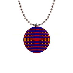 Bright Blue Red Yellow Mod Abstract Button Necklaces by BrightVibesDesign