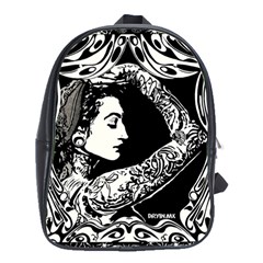 Tattooed Gypsie School Bag (large) by DryInk