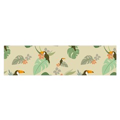 Tropical Garden Pattern Satin Scarf (oblong) by TastefulDesigns