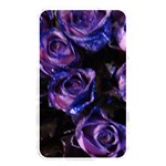 Purple Glitter Roses Valentine Love Memory Card Reader Front