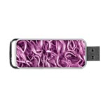 Textured Abstract Print Portable USB Flash (Two Sides) Front