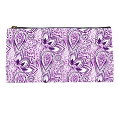 Purple Paisley Doodle Pencil Cases by KirstenStar