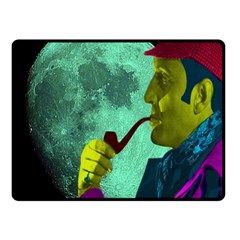 Sherlock Holmes Fleece Blanket (small) by icarusismartdesigns