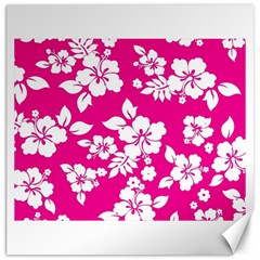 Pink Hawaiian Canvas 20  X 20   by AlohaStore