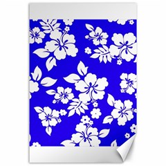 Deep Blue Hawaiian Canvas 24  X 36  by AlohaStore