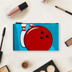 Bowling  Cosmetic Bag (small)  by Valentinaart