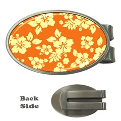 Sunny Hawaiian Money Clips (oval)  by AlohaStore