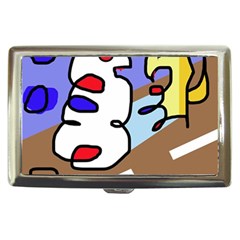 Abstract Comic Cigarette Money Cases by Valentinaart