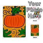 Thanksgiving pumpkin Multi-purpose Cards (Rectangle)  Front 1