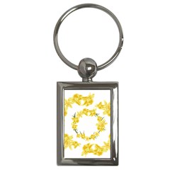 Daffodils Illustration  Key Chains (rectangle)  by vanessagf