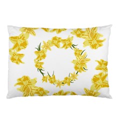 Daffodils Illustration  Pillow Case by vanessagf