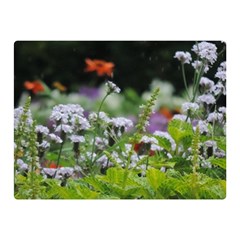 Wild Flowers Double Sided Flano Blanket (mini)  by picsaspassion